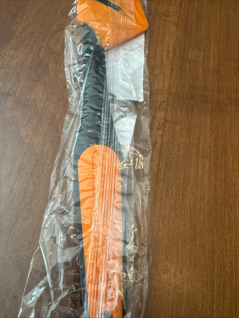Tupperware Silicone Orange and Black Silicone Spatula Heat Resistant
